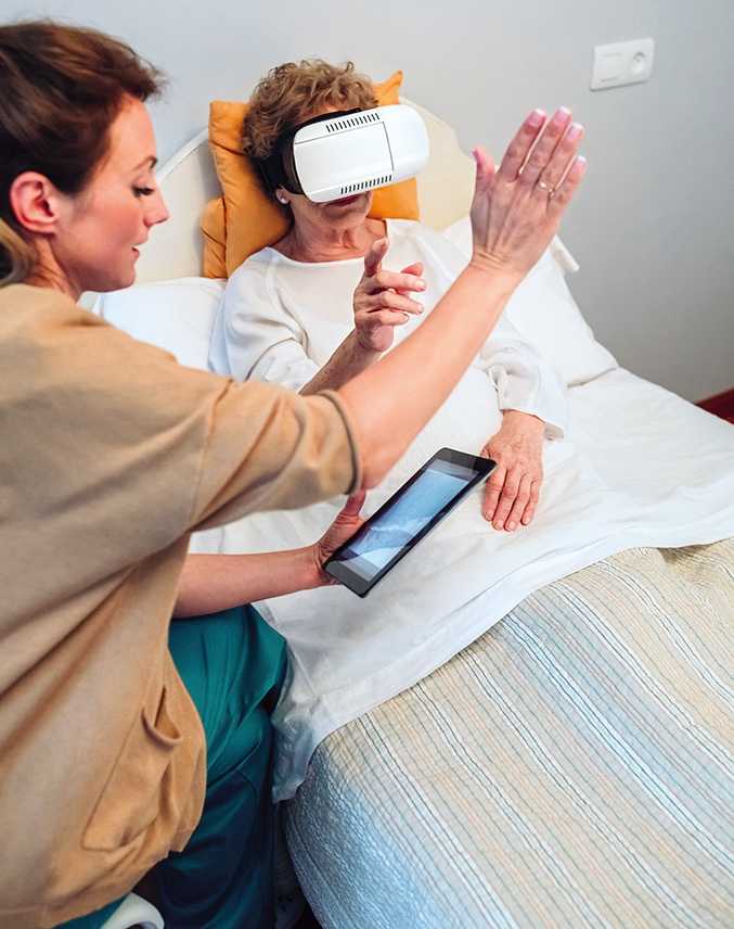 ¿Puede la realidad virtual mejorar la educación terapéutica en dia1